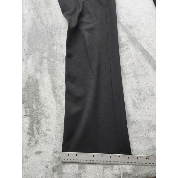 INC Mid Rise Straight Leg Knit Trouser Pants Size 8 Black Stretch Office Career - Picture 9 of 10